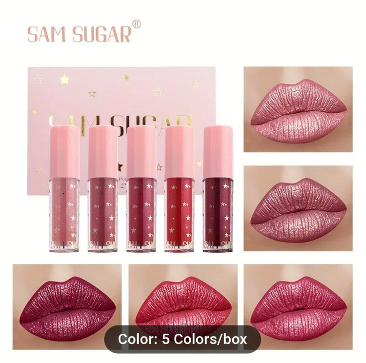 رنگبندی جذاب پک رژلب سام سوگر