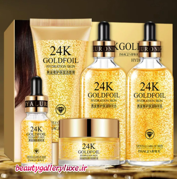 پک مراقبت از پوست طلا