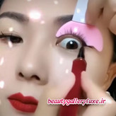 شابلون خط چشم و ریمل سیلیکونی