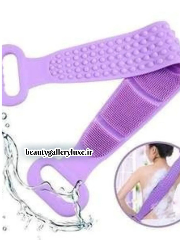 لیف سیلیکونی دوطرفه برای شستشو و ماساژ کمر